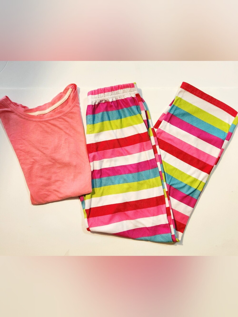 🩷Custom Mix Girl's Pajama Set Size: L/XL 14/16